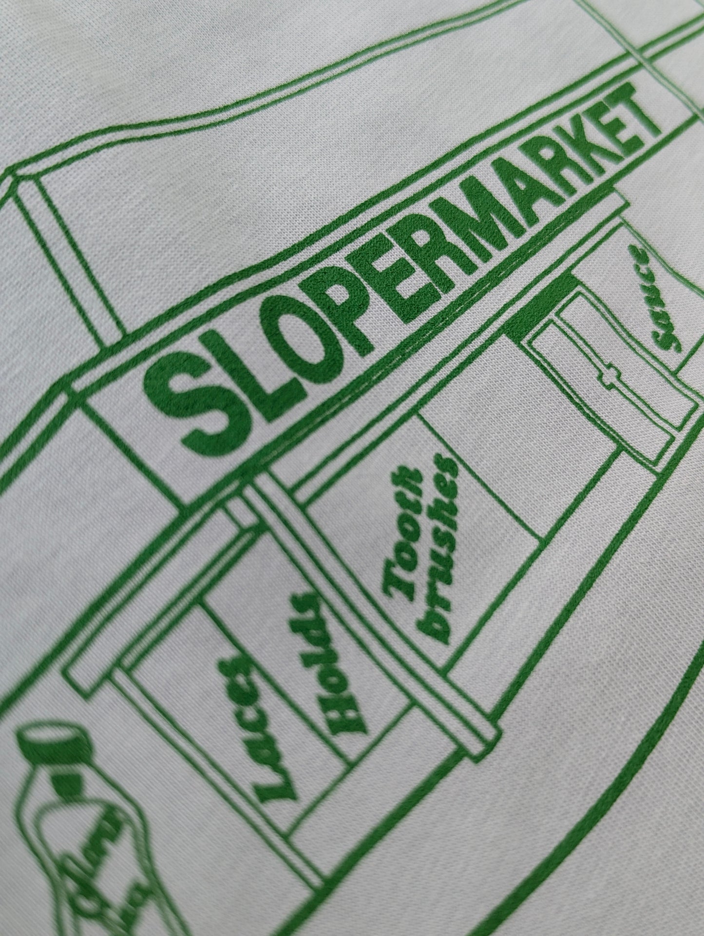 Sloper Market - Front/Back Screen Print T
