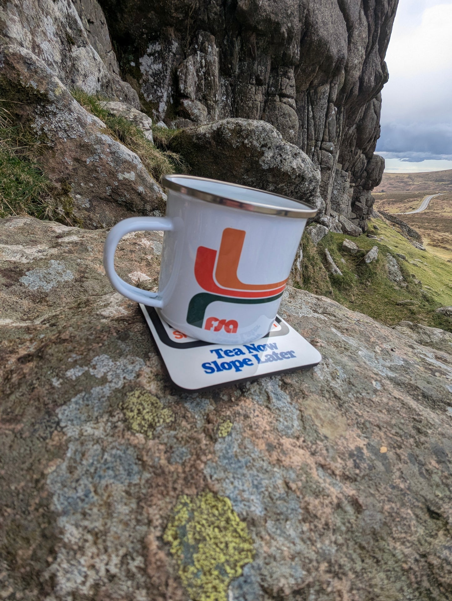 FSA Game Set & Match - Enamel Mug